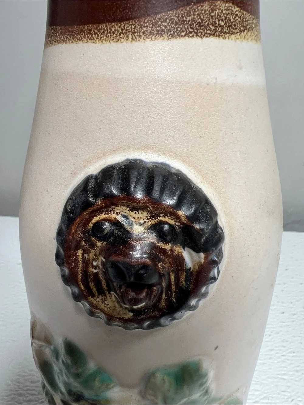 Vintage 1970 Pacific Stoneware inc. Bob Welsh signed Vin Wine Carafe Pitcher